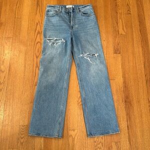 Abercrombie 90s high rise relaxed jean